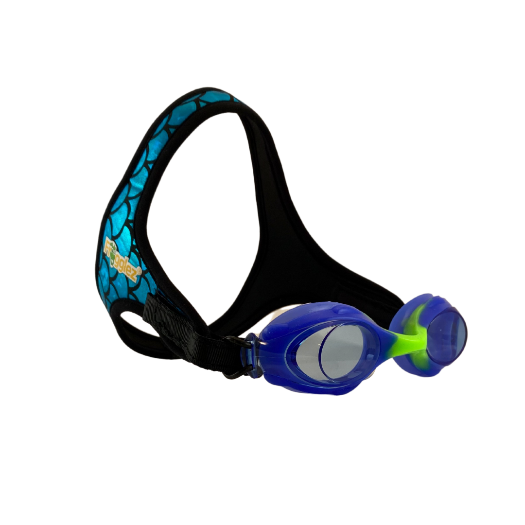 Blue Sharkz Frogglez Goggles