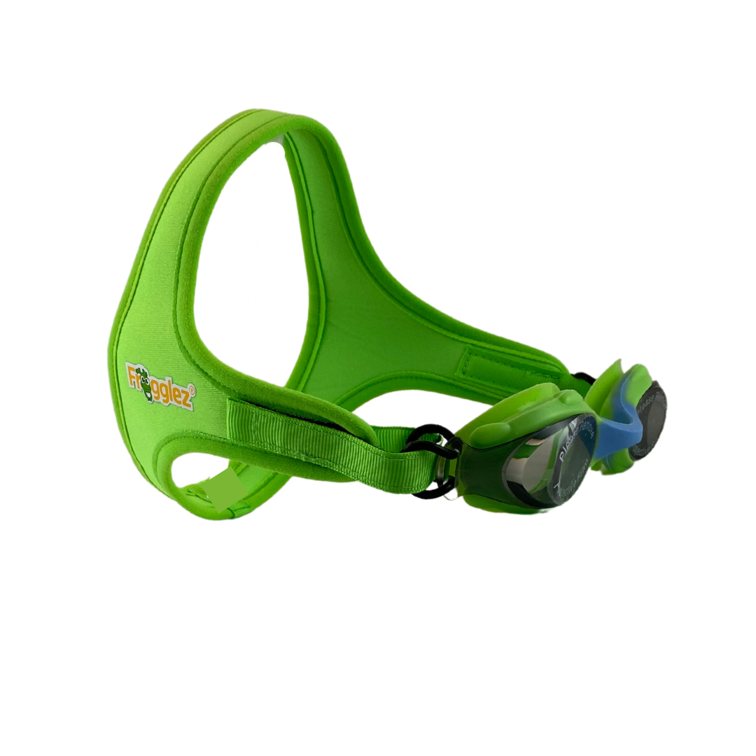 Solid Green Explorers Frogglez Goggles